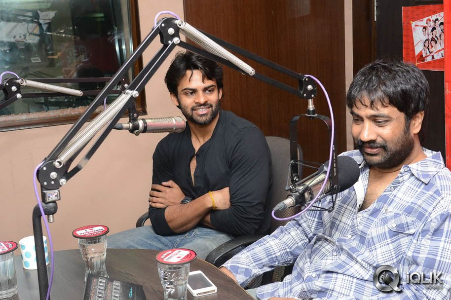 Sai-Dharam-Tej-and-YVS-Chowdary-at-Red-FM